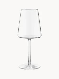 Set di 6 bicchieri da vino rosso in cristallo a forma di cono Power