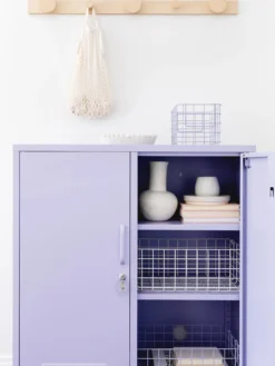 Set di 3 cestini in metallo The Baskets