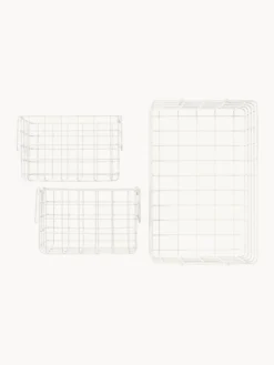 Set di 3 cestini in metallo The Baskets