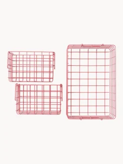 Set di 3 cestini in metallo The Baskets