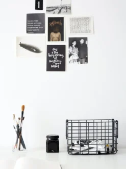 Set di 3 cestini in metallo The Baskets
