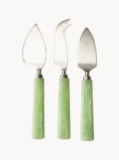 Set di 3 coltelli da formaggio in acciaio inossidabile Muriel