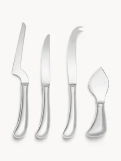 Set di 4 coltelli da formaggio in acciaio inox Living