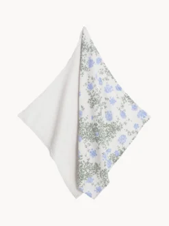 Set di 2 coperte in mussola di cotone Plumbago
