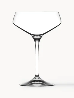 Set di 6 coppe da champagne in cristallo Aria