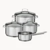 Set di 4 pentole Elegance