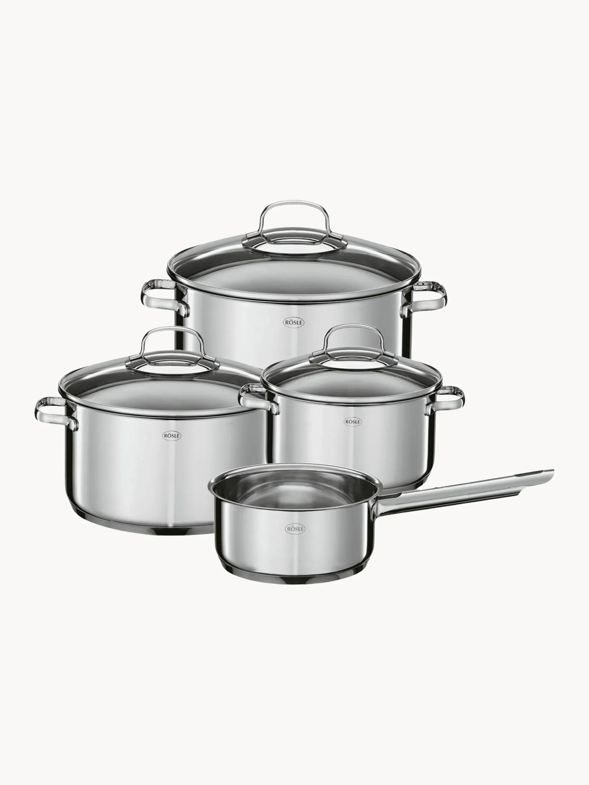 Set di 4 pentole Elegance
