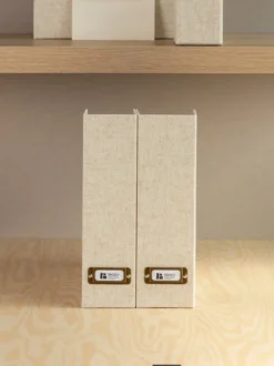 Set di 2 portadocumenti Viola
