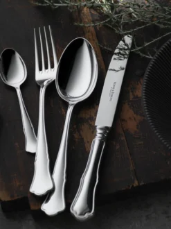 Set di posate fatte a mano lucidate a specchio Alt-Chippendale, varie misure