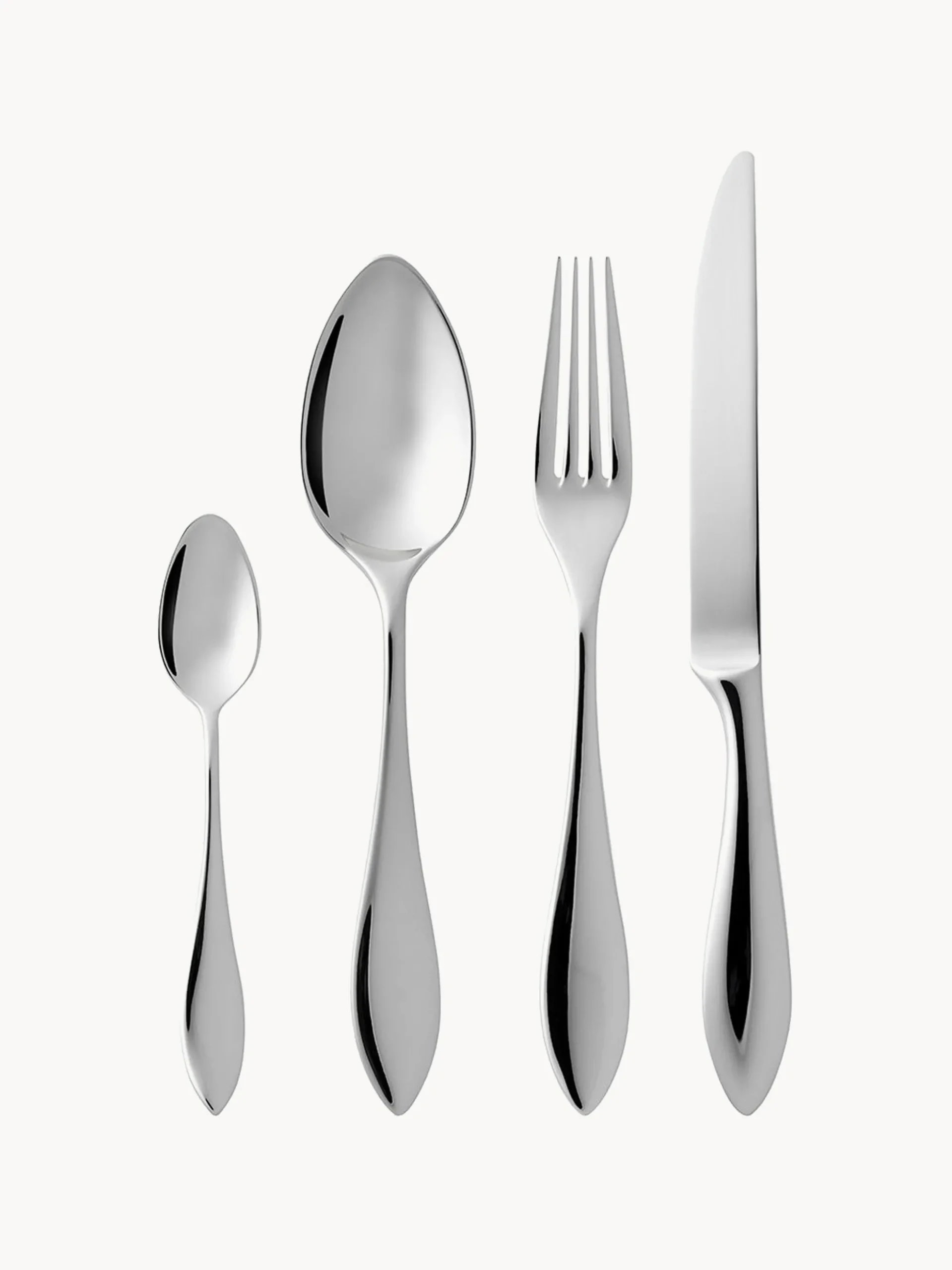 Set di 16 posate Indra, 4 persone