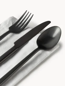 Set di posate spazzolate opache Shine, varie misure