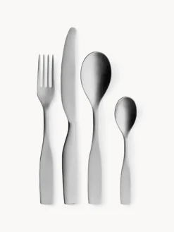 Set di 16 posate spazzolate opache Citterio