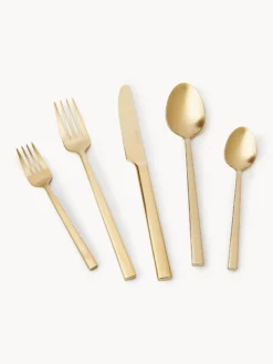 Set di posate spazzolate opache Shine, varie misure