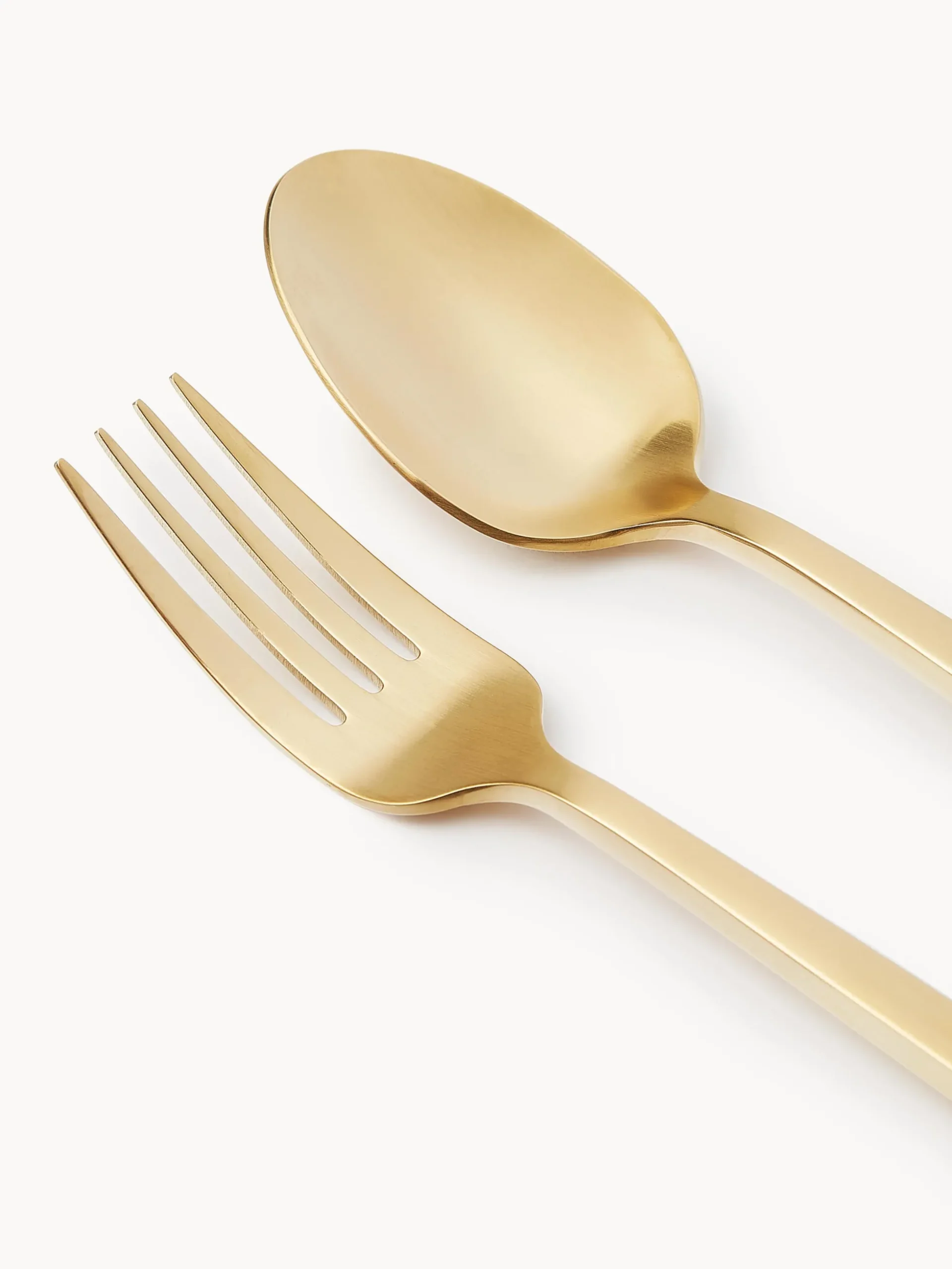 Set di posate spazzolate opache Shine, varie misure