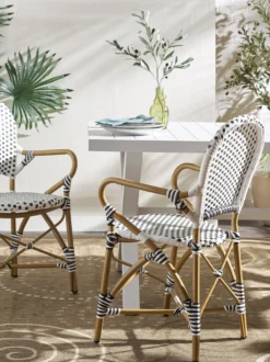 Set di 2 sedie da giardino Hooper