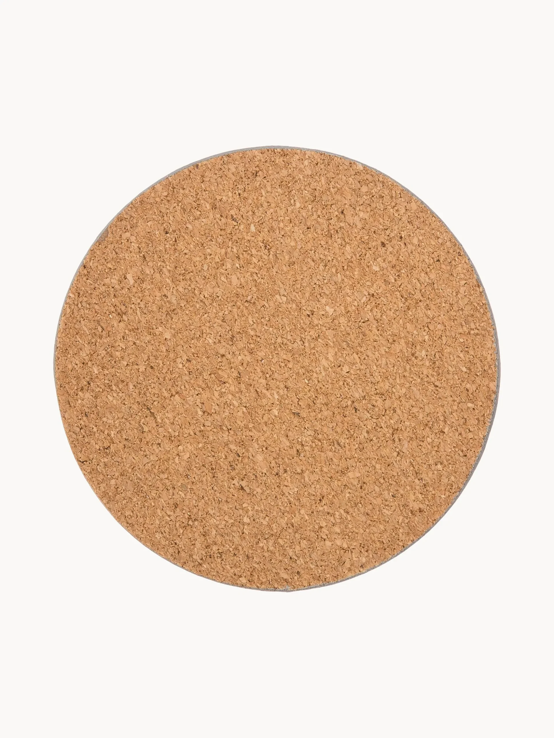 Set di 6 sottobicchieri in sughero effetto marmo Cara