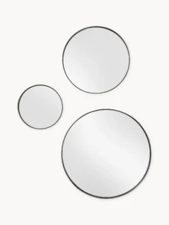 Set di 3 specchi da parete rotondi Lacie