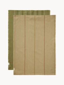 Set di 2 strofinacci in cotone organico Ito