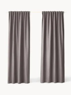 Set di 2 tende opache con multibanda Jensen, larg. 130 cm
