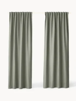 Set di 2 tende opache con multibanda Jensen, larg. 130 cm