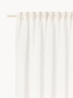Set di 2 tende semitrasparenti con multibanda Sari, larg. 140 cm