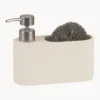 Set dosatore di sapone con spugna Galia 2 pz
