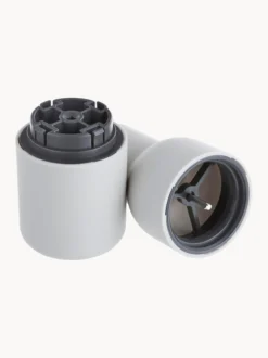 Set macina sale e pepe con coperchio in legno di noce Bottle Grinder 2 pz