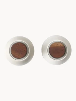 Set saliera e pepiera di design con coperchio in legno di noce Bottle Grinder 2 pz