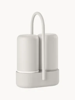 Set saliera e pepiera Singles Warm Grey 3 pz