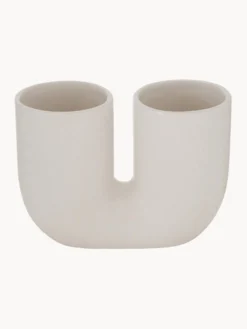 Set 2 vasi di design fatti a mano in gres Filicio