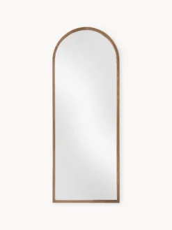 Specchio a figura intera con cornice in legno di quercia Levan