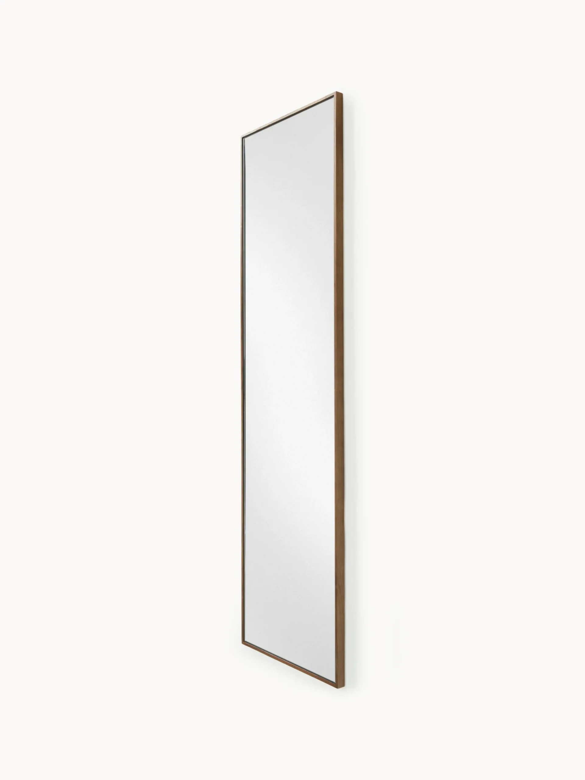 Specchio a figura intera con cornice in legno di quercia Avery