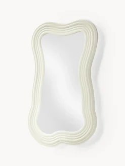 Specchio da parete con cornice ondulata Cosimo