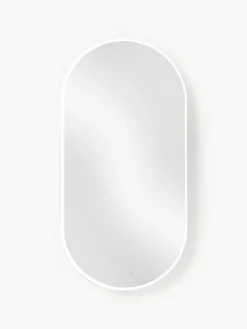 Specchio ovale da parete con illuminazione a LED Starlight