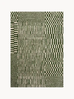 Tappeto jacquard lavabile da interno-esterno Berber