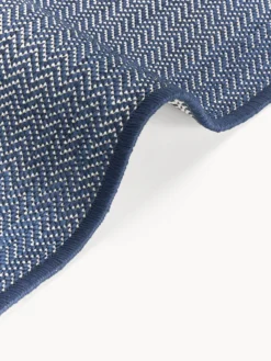 Tappeto reversibile da interno-esterno con motivo zigzag Cort