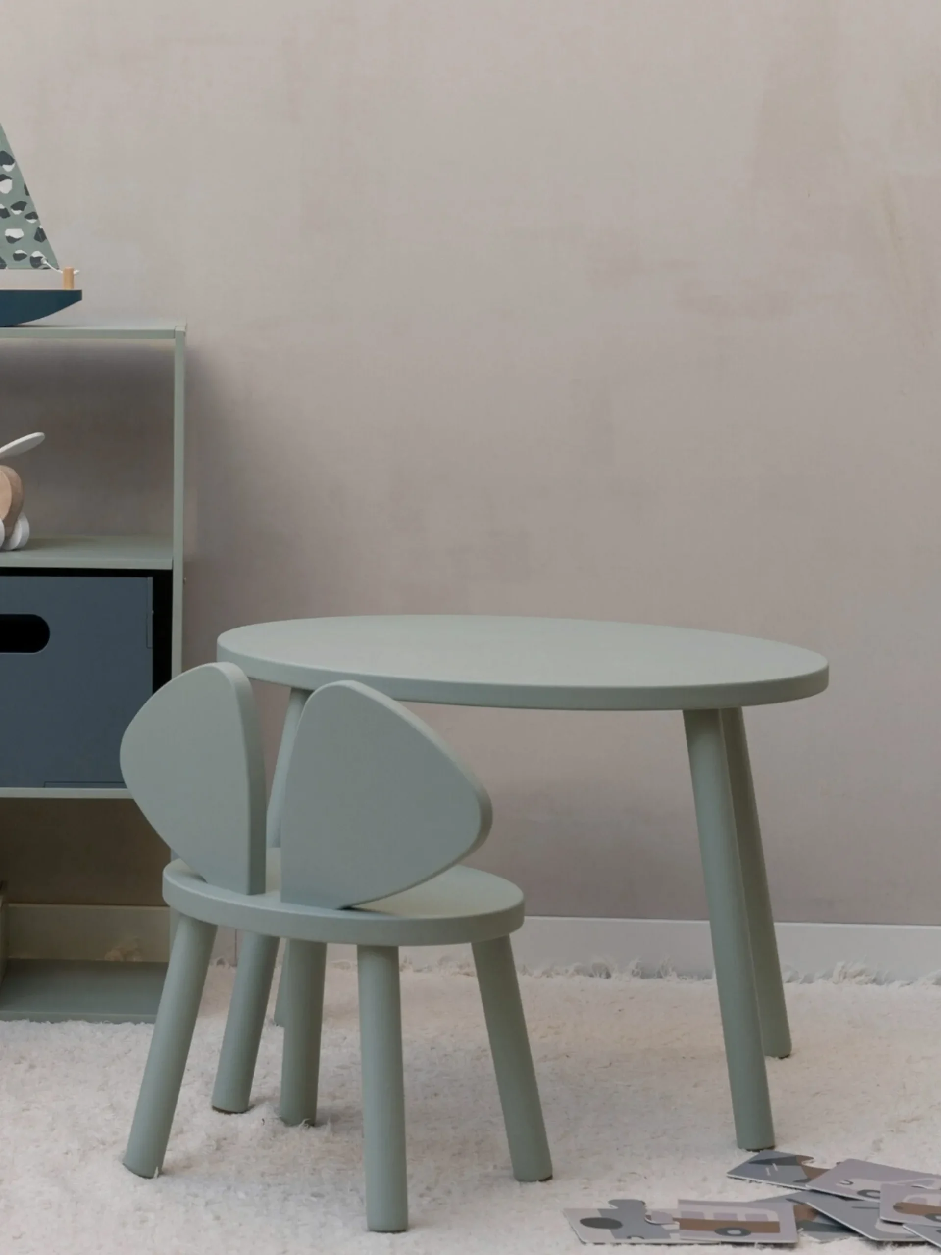 Tavolo con sedia per bambini Mouse