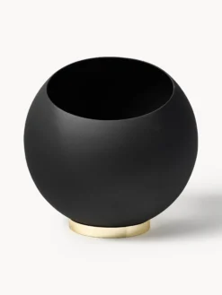 Vaso per fiori grande in metallo Globe