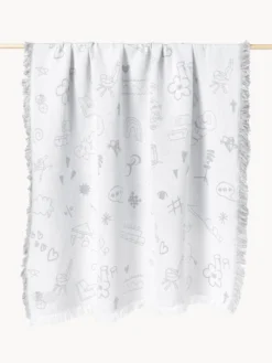 Westwing | Crosby Studios, Coperta reversibile in cotone Jouy