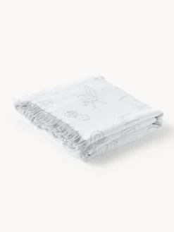Westwing | Crosby Studios, Coperta reversibile in cotone Jouy