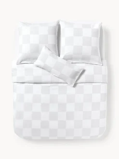 Westwing | Crosby Studios, Copripiumino in cotone a quadri Damier