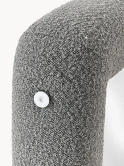 Westwing | Crosby Studios, Specchio da parete con cornice in bouclé Glace