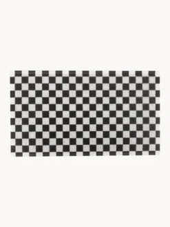 Zerbino lavabile Black Check